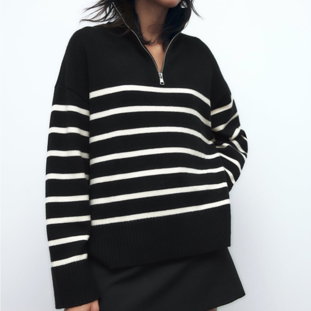 Zara half zip